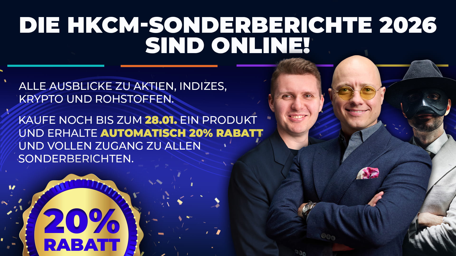 HKCM-Sonderberichte sind online!